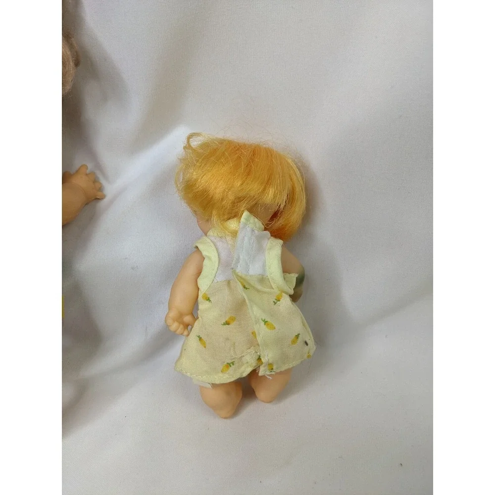 Vintage Plastic Baby Doll Lot Clothes Hollow‎ Drink Wet
